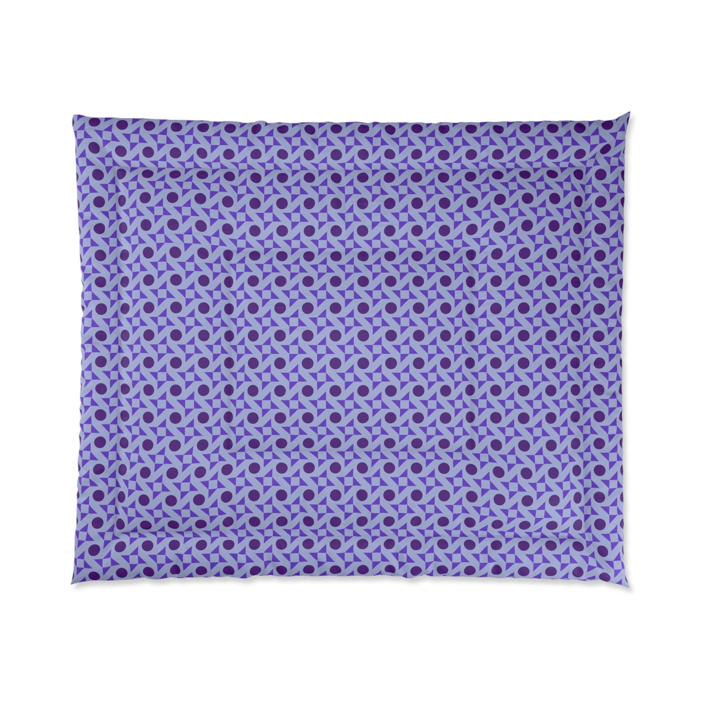 Violet Pinwheels Comforter