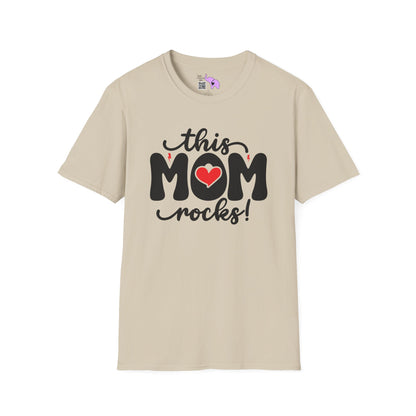 This Mom Rocks Adult T-shirt