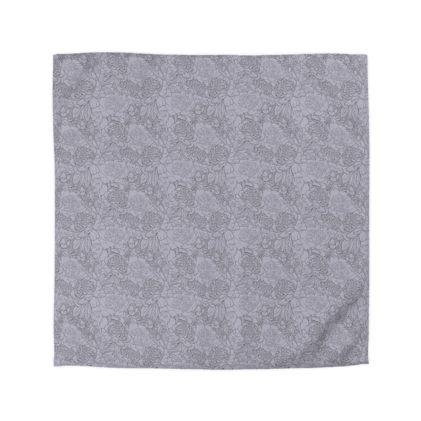 Dusty Bloom Microfiber Duvet Cover