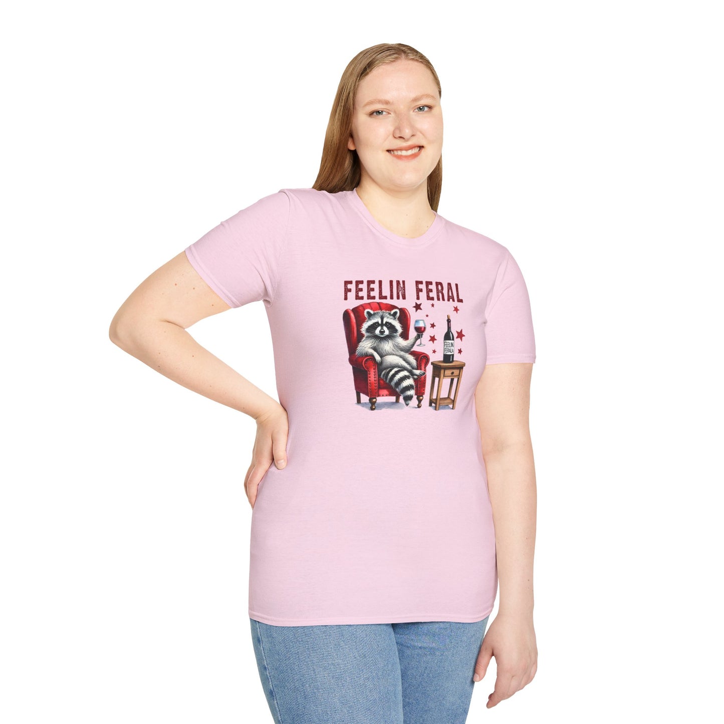 Feelin Feral (Wine) T-shirt