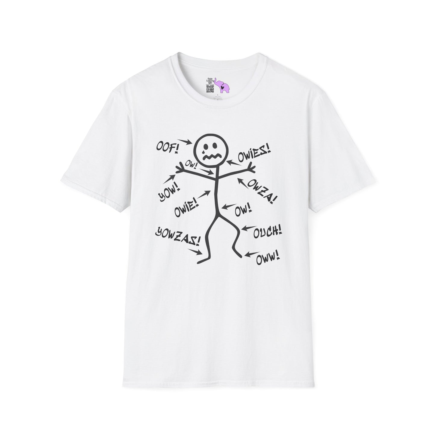 Ow! It All Hurts Adult T-shirt