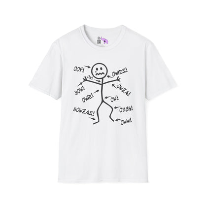 Ow! It All Hurts Adult T-shirt