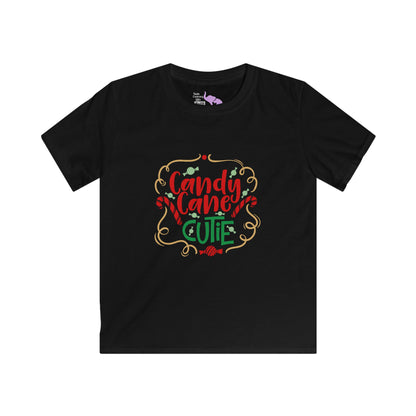 Candy Cane Cutie Youth Softstyle Tee