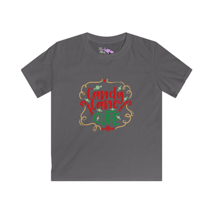 Candy Cane Cutie Youth Softstyle Tee