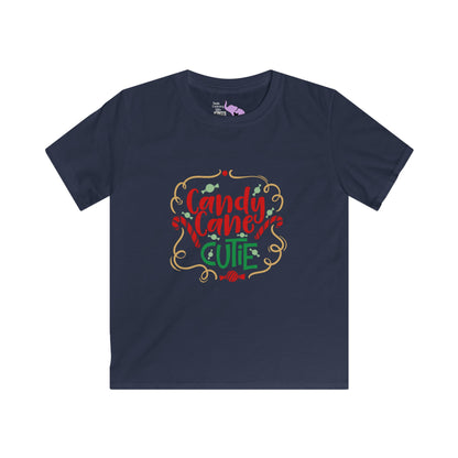 Candy Cane Cutie Youth Softstyle Tee