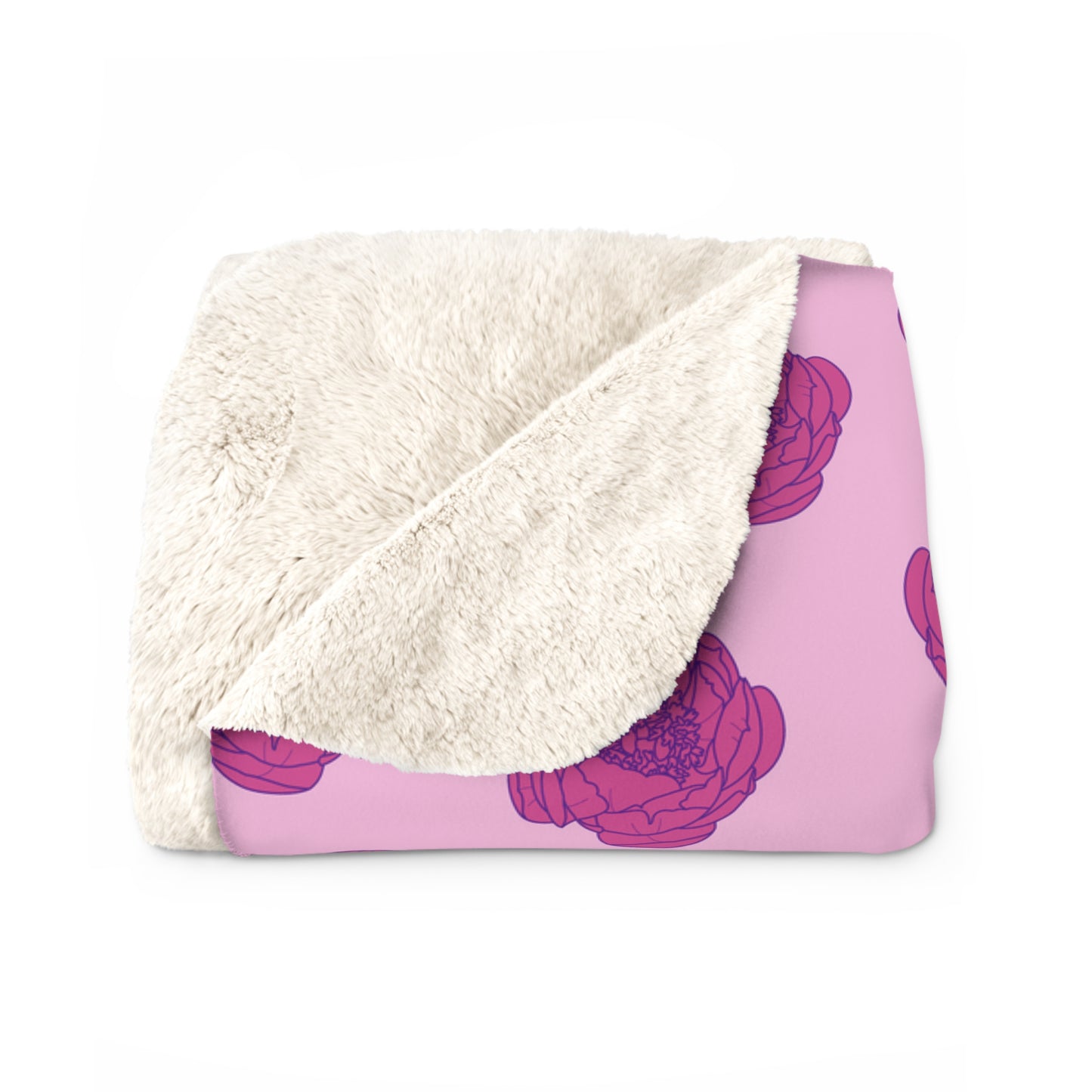 Rosy Dream Peonies Basic Bedding Set