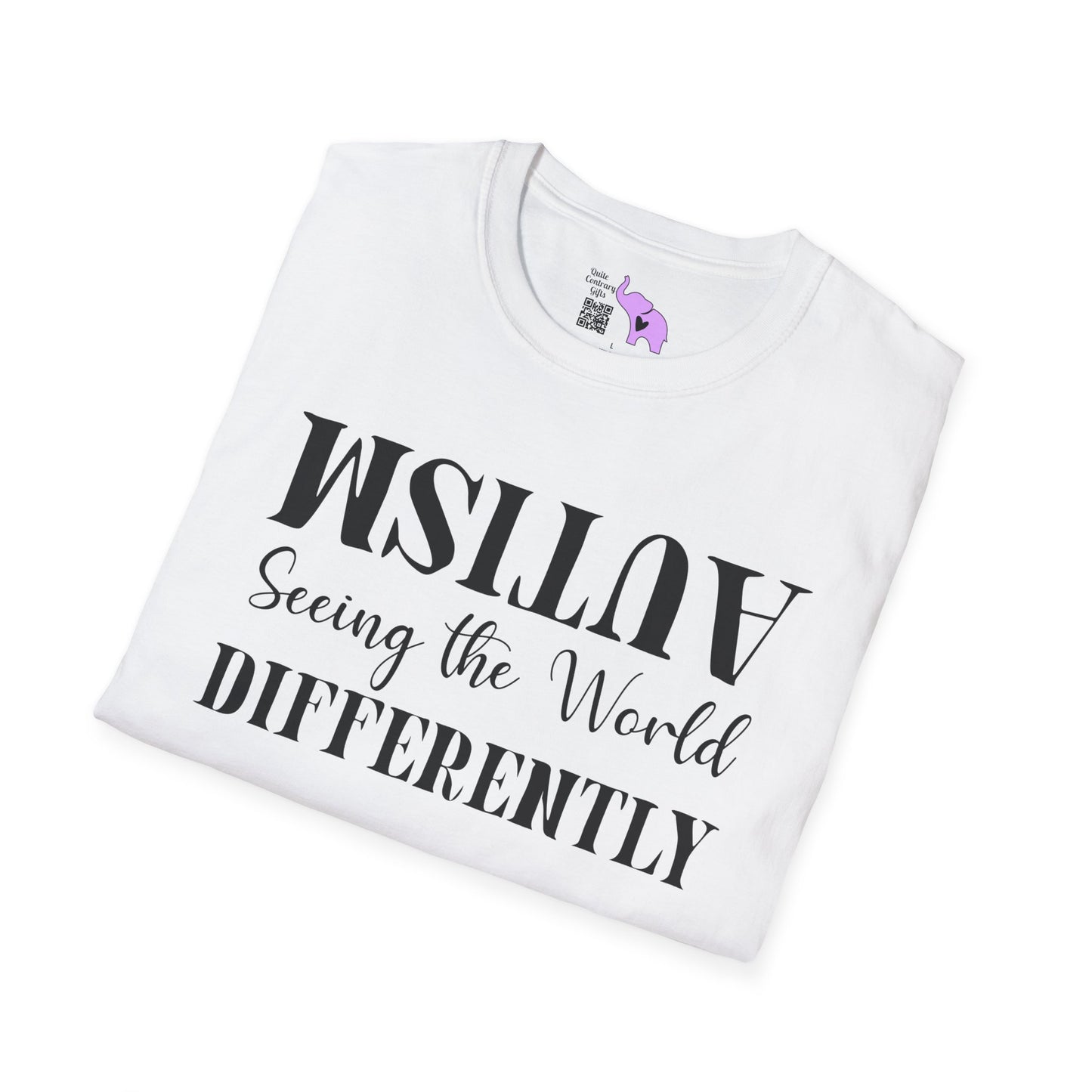 Autism Seeing The World Differently Adult T-shirt