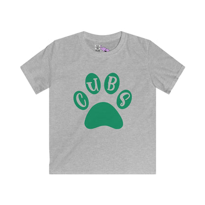 Brenham Cub Tracks Youth Softstyle Tee