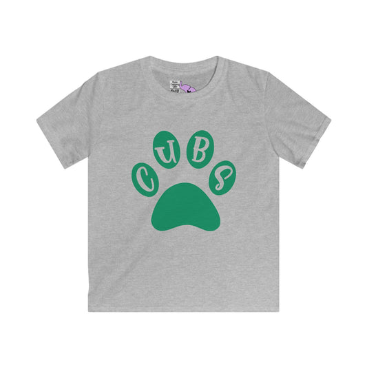 Brenham Cub Tracks Youth Softstyle Tee