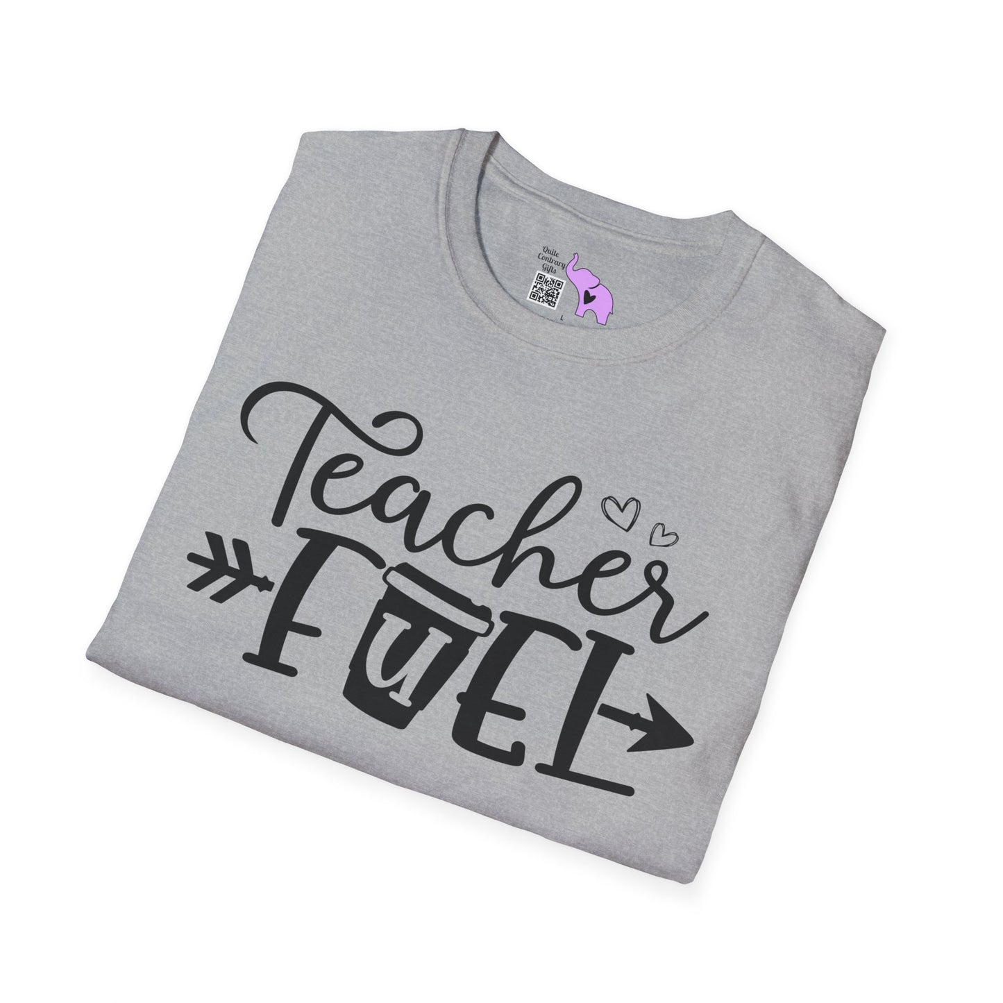 Teacher Fuel Adult T-shirt