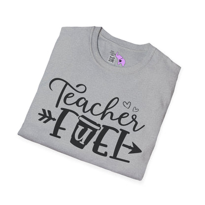 Teacher Fuel Adult T-shirt