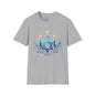 Star & Flame Hanukkah Adult T-shirt