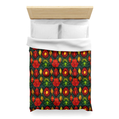 Joyful Burst Microfiber Duvet Cover