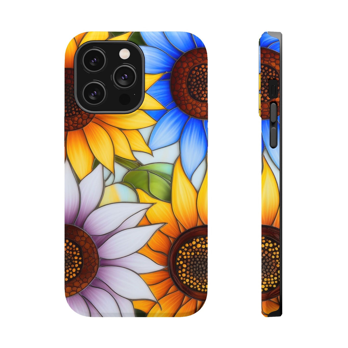 Colorful Sunflowers MagSafe® Compatible Tough Case for iPhone