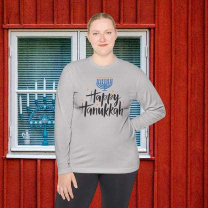 Happy Hanukkah 6 Adult Long Sleeve Tee