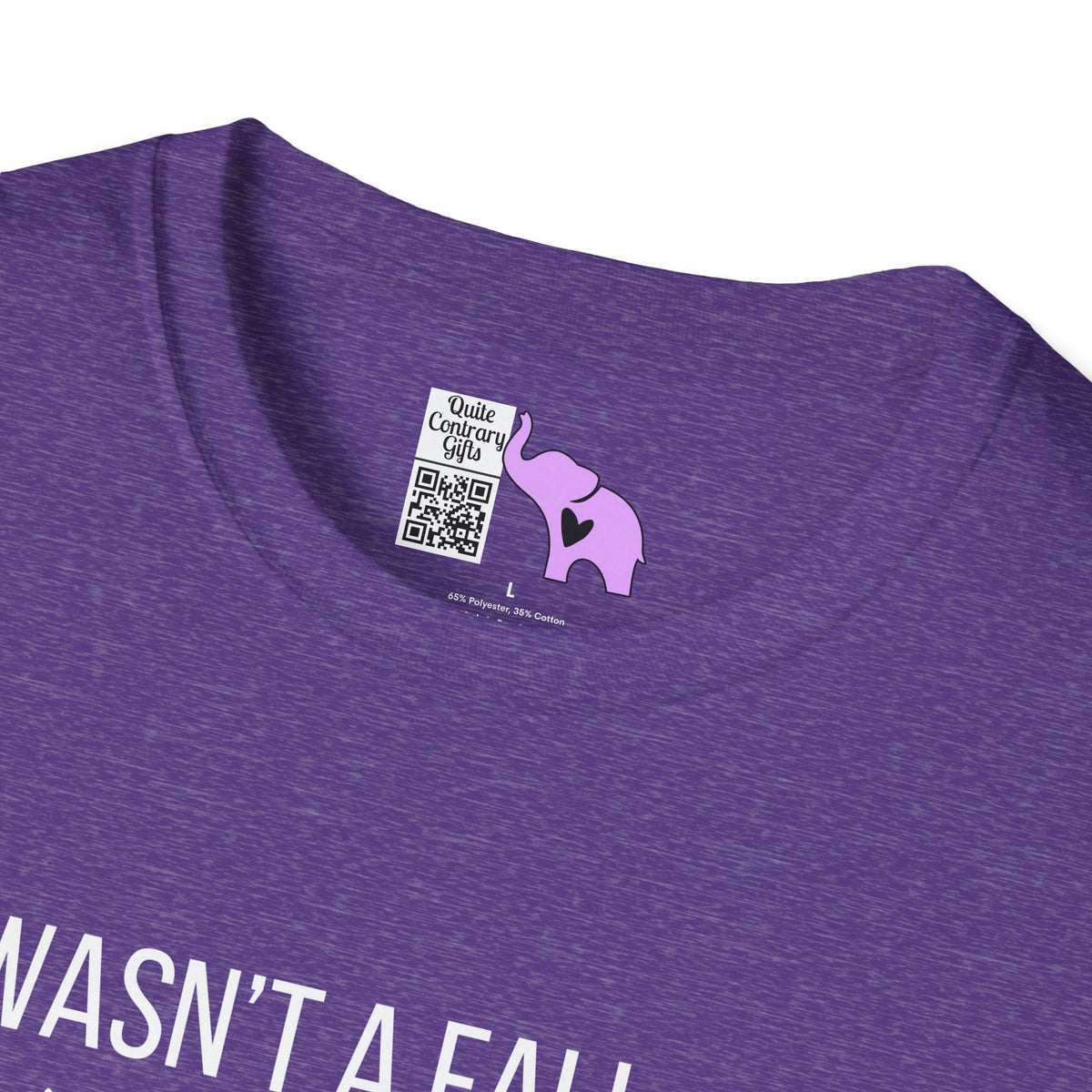 It Wasn't A Fall, Just A Random Gravity Check Adult T-shirt