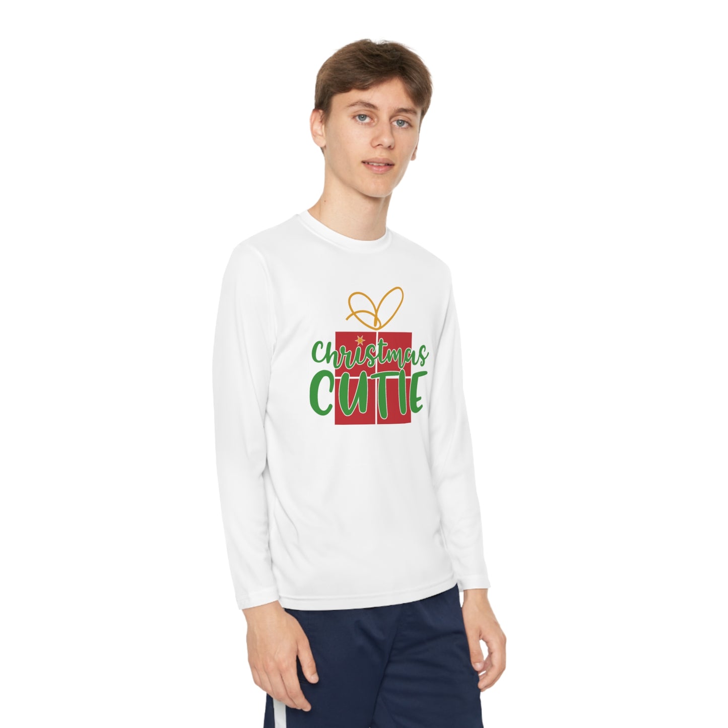 Christmas Cutie Youth Long Sleeve Tee