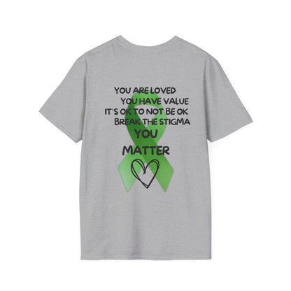 You Matter Mental Health Awareness Adult T-shirt