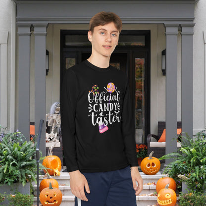 Official Candy Taster Youth Long Sleeve Tee