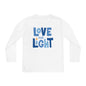 Hanukkah Love & Light 2 Youth Long Sleeve Tee