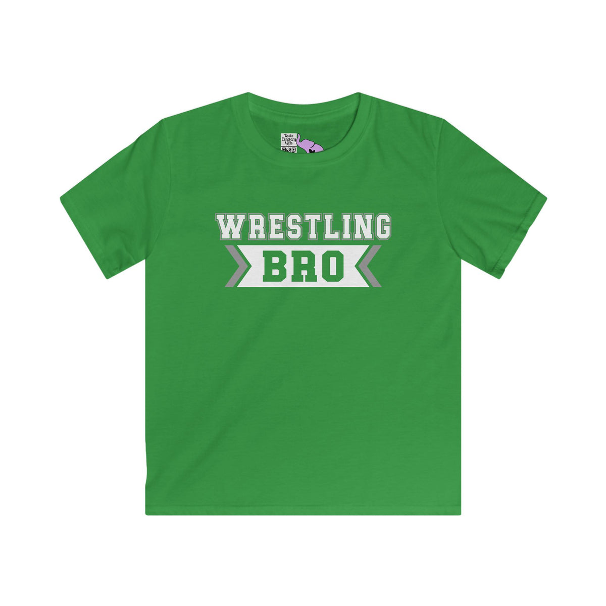 Wrestling Bro Youth Softstyle Tee