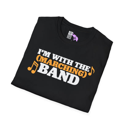 I'm With The (Marching) Band Adult T-shirt