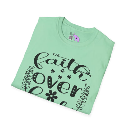 Faith Over Fear Adult T-shirt
