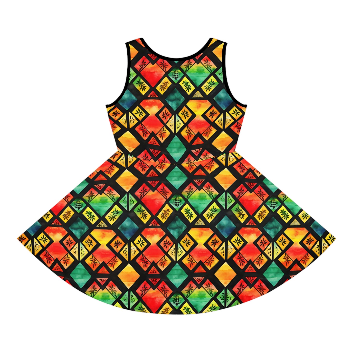 Freedom Flame Girls' Sleeveless Sundress