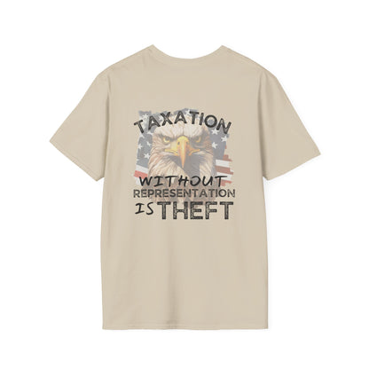 Taxation without Representation is Theft Adult T-shirt