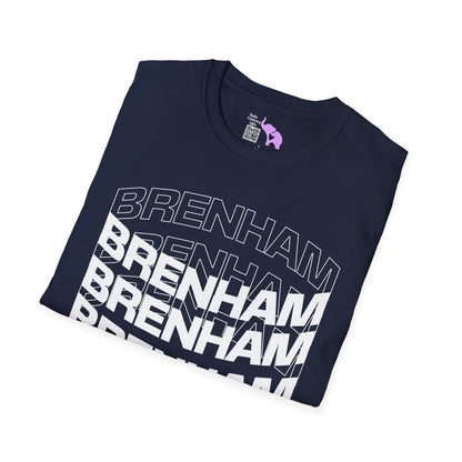 Brenham (Triple Arched) Texas Adult Unisex Tshirt