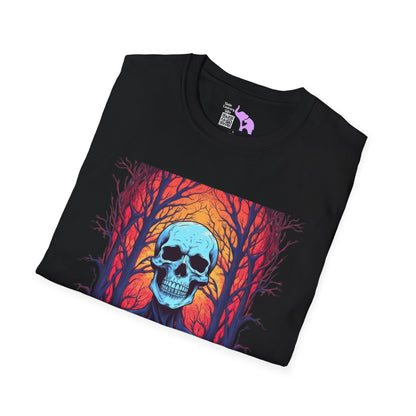Creepy Bones 14 Adult T-shirt