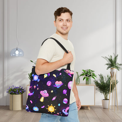 Cosmic Recess Canvas Tote Bag