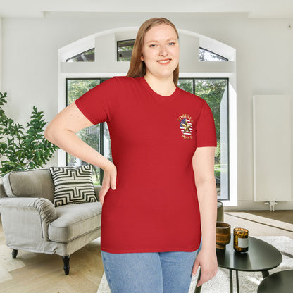 Gold Star Mom Forever Proud Adult T-shirt