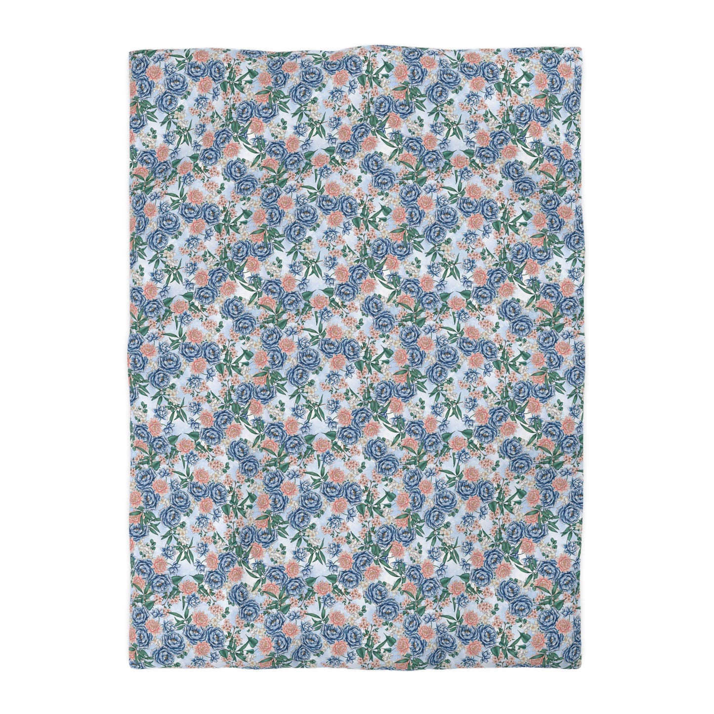 Tranquil Garden Microfiber Duvet Cover