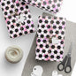 Pink Soccer Fever Wrapping Paper