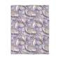 Purple Opalescent Dreams Microfiber Duvet Cover