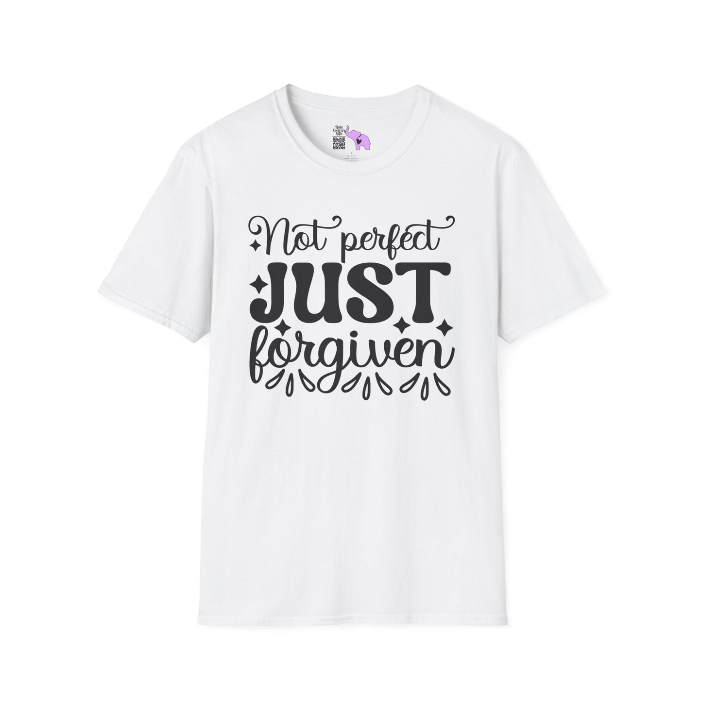 Not Perfect Just Forgiven Adult T-shirt