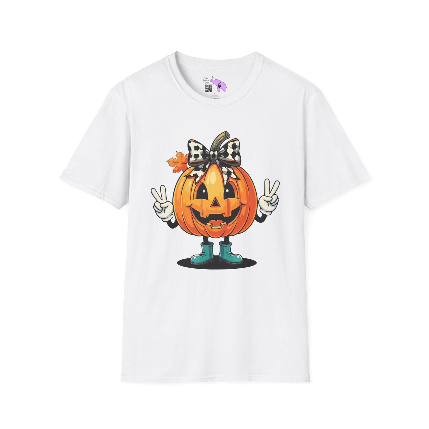 Pumpkin Peace Adult T-shirt