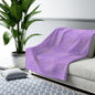 Lavender Crystal Fleece Blanket