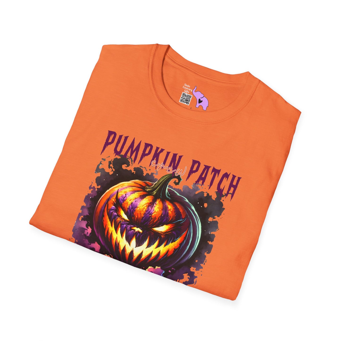 Creepy Pumpkin Patch Adult T-shirt