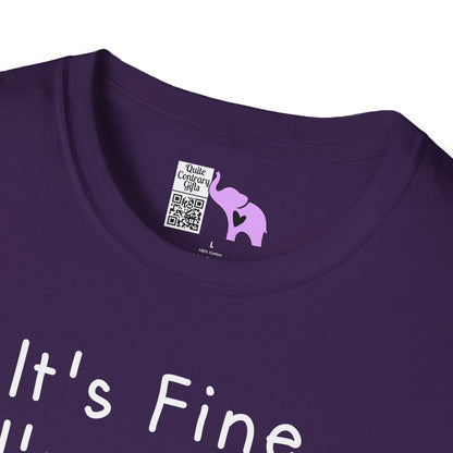 It's Fine I'm Fine Everything's Fine (Cat) Adult T-shirt