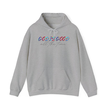 God is Good All The Time Heavy Blend™ Hooded Sweatshirt