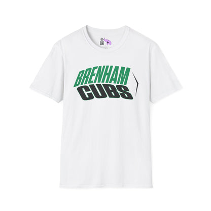 Brenham Cubs (Angled) Adult T-shirt