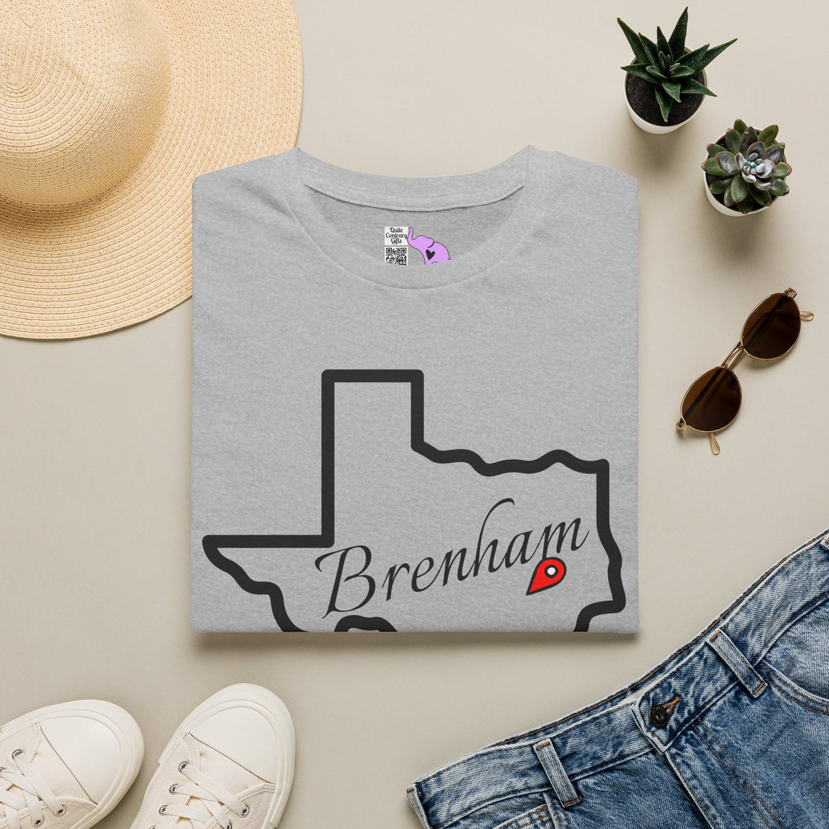 Brenham Texas Adult T-shirt