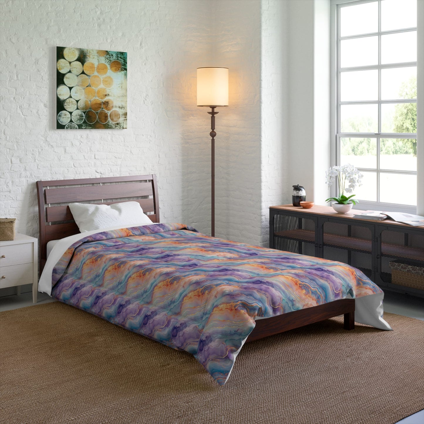 Dreamwave Marble Comforter
