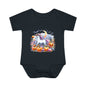 Halloween Unicorn Infant Baby Rib Bodysuit