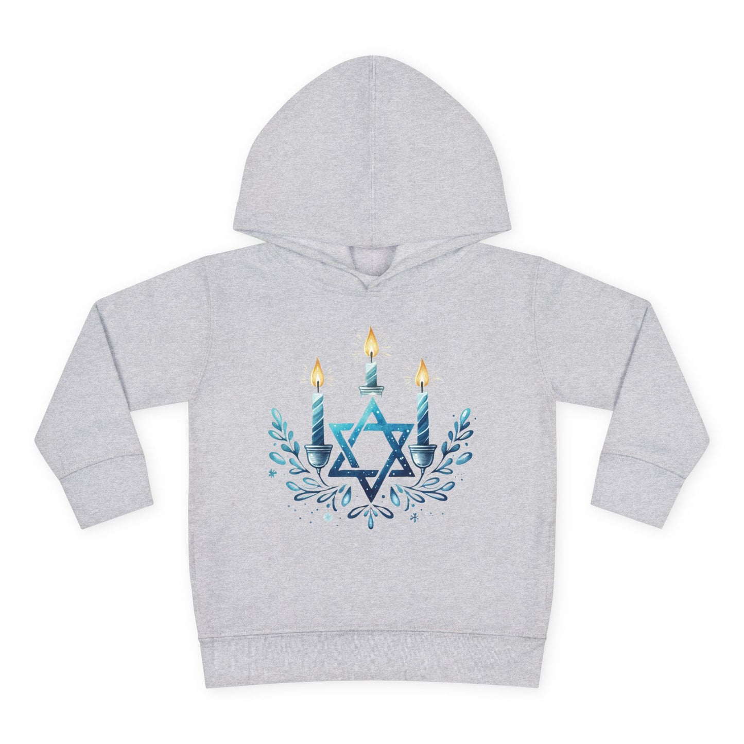 Star & Flame Hanukkah Toddler Hoodie