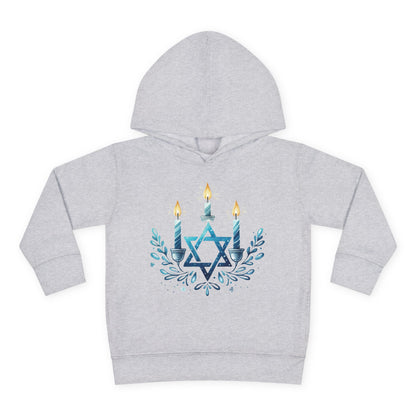 Star & Flame Hanukkah Toddler Hoodie