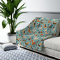 Dapper Doggies Fleece Blanket