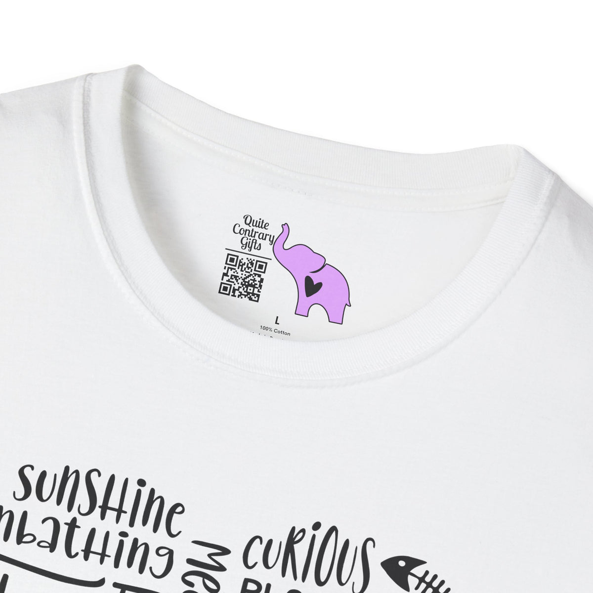 A Cat's Heart Adult T-shirt